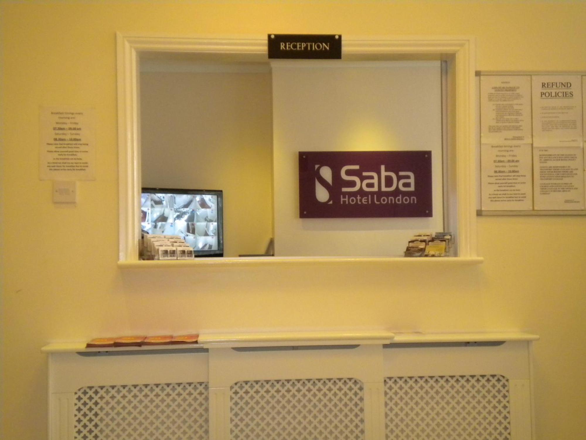 Saba Hotel Лондон Экстерьер фото